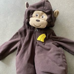 Monkey Baby Costume 3-6M